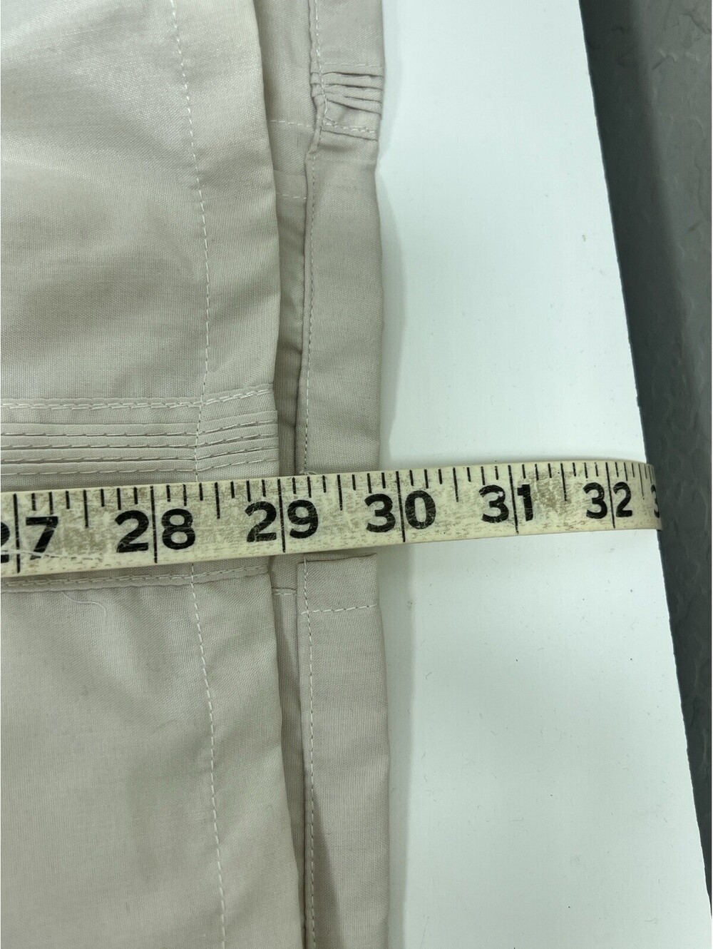 Lot Of 4 The Genuine Haband Guayabera Men Short Sleeve Zip Shirt Sz XX - Picture 9 of 9